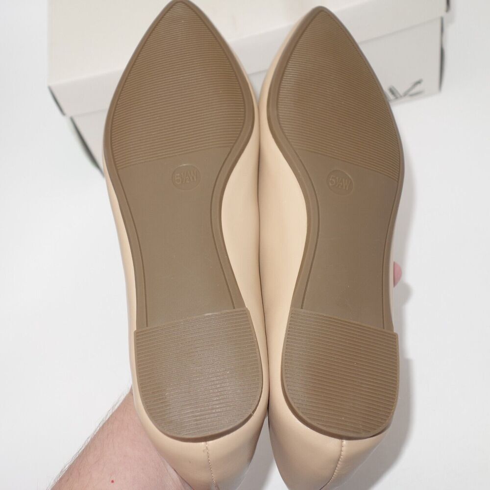 NEW A New Day Corinna Flats Slip On Shoes Memory Foam Birch Tan Women's 9.5 - Picture 5 of 9